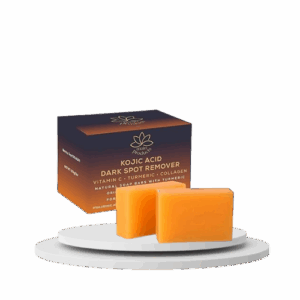 Kojic Acid Dark Spot Remover Soap Bars with Vitamin C, Retinol, Collagen, Turmeric, Original Japanese Complex infused with Hyaluronic Acid, Vitamin E, Shea Butter