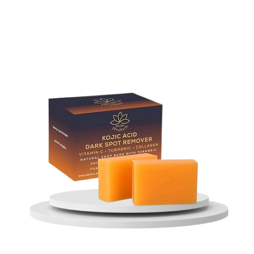 Kojic Acid Dark Spot Remover Soap Bars with Vitamin C, Retinol, Collagen, Turmeric, Original Japanese Complex infused with Hyaluronic Acid, Vitamin E, Shea Butter