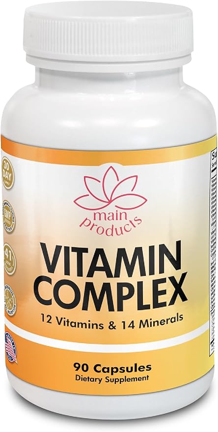 Multivitamin and Multimineral Vitamin Complex - 12 Vitamins and 14 Minerals, Vitamin A C D3 E B1 B2 B3 B5 B6 B9 B12 H and Minerals - 90 Capsules 41 Active Ingredients, Micronized for a - Image 2