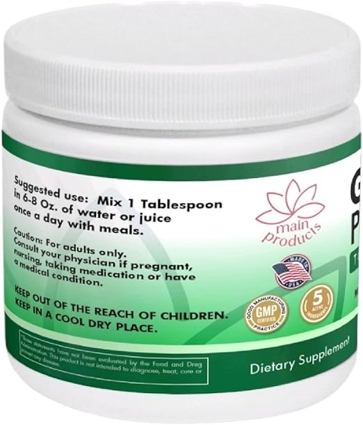 Greens Powder Total Nutrition, Peso Neto 7.05 Oz (7.05 oz) Hierba de Cebada, Espirulina, Moringa, Clorofila y Aloe Vera. - Image 3