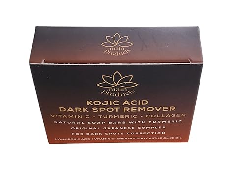 Kojic Acid Dark Spot Remover Soap Bars with Vitamin C, Retinol, Collagen, Turmeric, Original Japanese Complex infused with Hyaluronic Acid, Vitamin E, Shea Butter - Image 5
