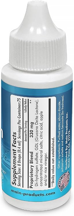 Liquid Oxygen Drops in 1 fl oz, 30 ml, Cellular Oxygenation Support, 4 Active Ingredients. Dietary Supplement. - Image 3