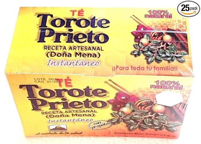 Torote Prieto Instant Tea 25 sachets 0.07 oz each