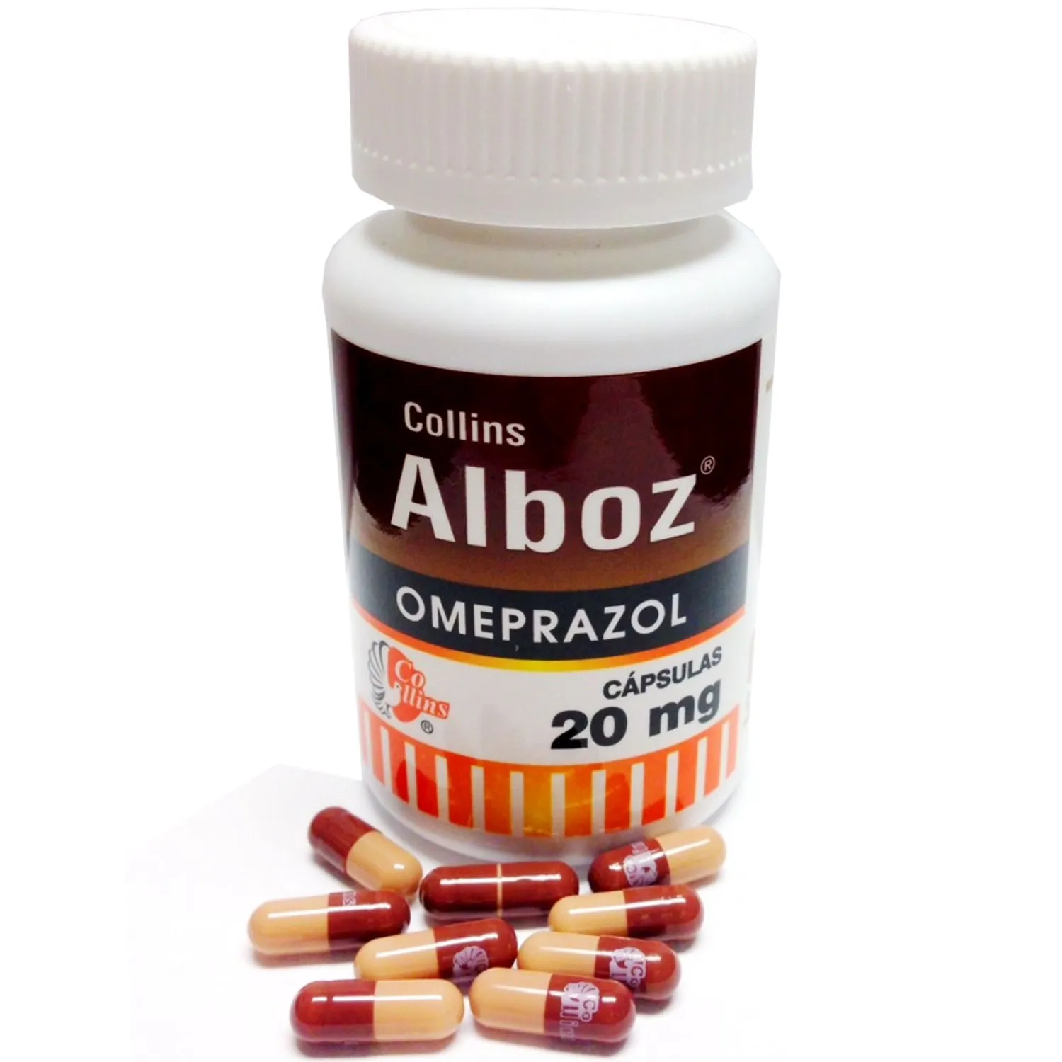 Collins Alboz Omeprazol 20mg 60 capsules (4 PACK) - Image 2