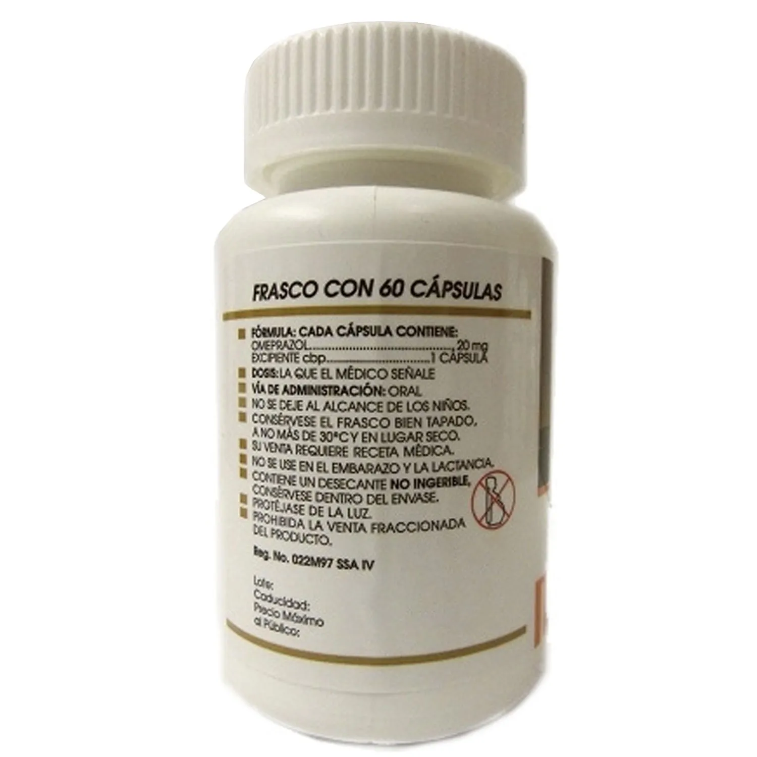 Collins Alboz Omeprazol 20mg 60 capsules (4 PACK) - Image 3